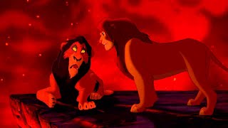 SIMBA VS SCAR DIALOGUE AND SFX ONLY [upl. by Youlton]