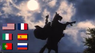 ZORRO  GÉNÉRIQUE DANS TOUTES LES LANGUES [upl. by Llenehs]