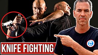 SIMPLE KNIFE FIGHTING DRILL for SelfDefense  Do This Every Day [upl. by Nnaarat]