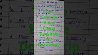 Do as directed English Grammar educational english motivation englishgrammar education shorts [upl. by Stephens]