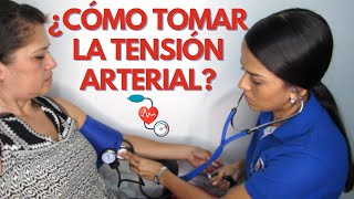 ¿CÓMO TOMAR LA TENSIÓN ARTERIAL [upl. by Dorlisa]