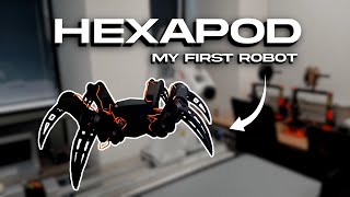 My First Robot Building a Hexapod From Scratch [upl. by Harbot]