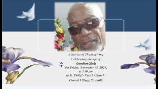 THE FUNERAL SERVICE OF GRANDISON CLARKE [upl. by Oigroig]