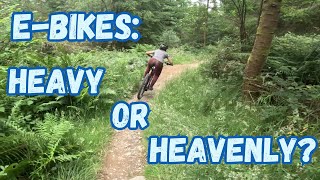 Santa Cruz Heckler SL vs Specialized Levo SL vs superlight MTB rider [upl. by Elyag]