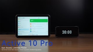 Blackview Active 10 Pro Battery Endurance Test  Worlds 1st 30000mAh Mega Battery [upl. by Lyred769]