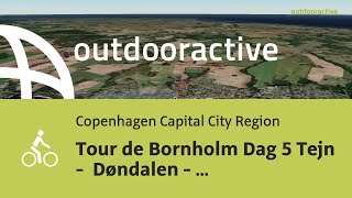 Tour de Bornholm Dag 5 Tejn  Døndalen  Helligdomsklipperne  Rø  Svaneke 282024 [upl. by Treborsemaj]