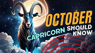 October 2024 CAPRICORN HOROSCOPE Key Astrological Predictions and Insights capricorn horoscope [upl. by Boles]