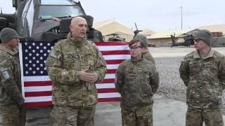 CSA General Ray Odierno says thanks to two SGTs for reenlisting [upl. by Warrenne]