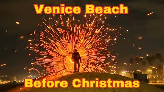 Crazy Venice Beach days before Christmas 2023 real venice [upl. by Benson858]