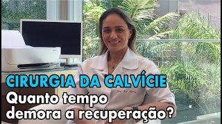 Após a CIRURGIA DA CALVÍCIE quando posso voltar a vida normal [upl. by Avle204]