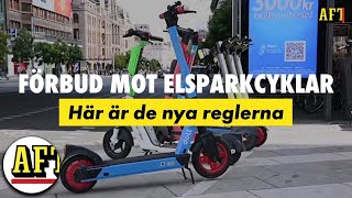 Nya regler för elsparkcyklar – det här gäller [upl. by Orihakat159]