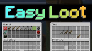 Easy Loot Datapack for Minecraft 121 [upl. by Kciv]