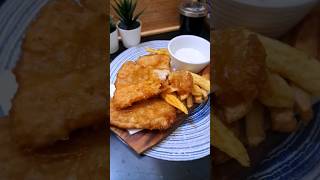 FISH AND CHIPS Recipe  How To Make The BEST Fish amp Chips  Crispy Fried Fish shorts ytshorts [upl. by Eneirda309]