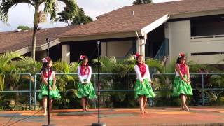 quotChristmas Luauquot Hula part 2 after audio issues Kylie Sisson [upl. by Leonor616]