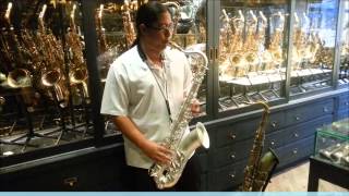 Test Theo Wanne Mantra Tenor Saxophone by Sax Society [upl. by Galen]