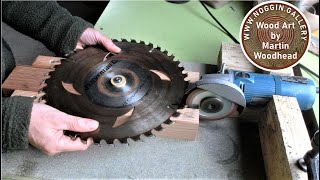 HOW TO SHARPEN CIRCULAR SAW BLADES SIMPLE JIG [upl. by Jacobine]