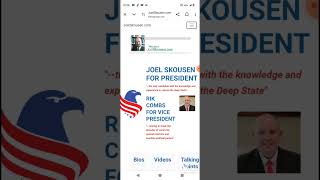 Joel Skousen for President 2024  Constitution party [upl. by Assenar]