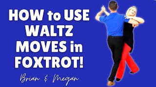 Foxtrot Box Timing How to use Waltz Patterns in Foxtrot [upl. by Ford956]