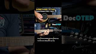 Something To Say  Harem Scarem 1991 Easy Guitar Chords Tutorial with Lyrics Part 4 REELS [upl. by Modern]