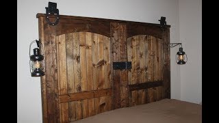 Barn Door headboard [upl. by Massimo]