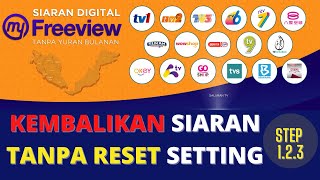 Cara Kembalikan Siaran Mytv  Tanpa Reset [upl. by Yanarp908]