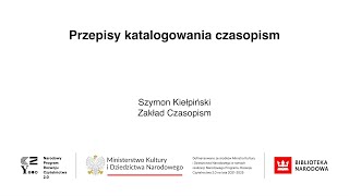 Przepisy katalogowania czasopism [upl. by Yesmar]