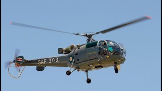 Mauritius MPF Helicopter Alouette III Fly over [upl. by Katsuyama]