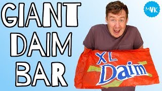 GIANT DAIM BAR RECIPE [upl. by Nylorahs]