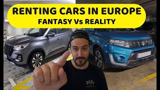 Renting a car in EUROPE How much does it REALLY COST  Thrifty Firefly Hertz Avis Budget Sixt [upl. by Helfant]