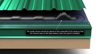 How to install Unions MasterRib metal roofing panels [upl. by Amice33]