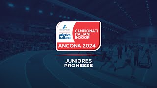 Ancona 2024  Campionati Italiani Juniores e Promesse indoor  sabato mattina [upl. by Olatha502]