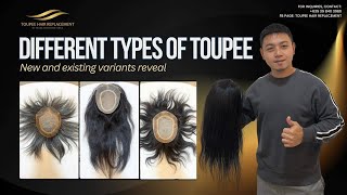 Different Types of Toupee [upl. by Ojyram]