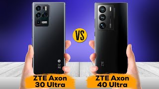 ZTE Axon 30 Ultra vs ZTE Axon 40 Ultra [upl. by Anida]