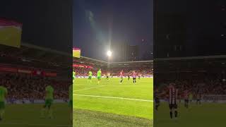 Brentford FC 🐝 vs 🐺 Wolfsburg  Mathias Jensen Goal 🥅 ⚽️ 🎯 [upl. by Esbenshade]