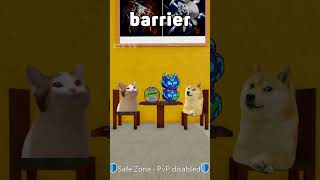 Doge used the barrier fruit 🔭🔭🔭 robloxdoge etovn meme cheems dogememes [upl. by Hgielrebma288]