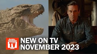 Top TV Shows Premiering in November 2023  Rotten Tomatoes TV [upl. by Bolt]