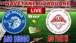 EN DIRECT MATCH ASC DEGGO vs ASC YONN WI [upl. by Watt]