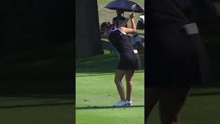 2022 Portland Classic Champion Andrea Lee sticks the landing to her approach shot lpgalookback [upl. by Shepley872]