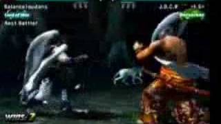 Tekken 5 DR QudansDevil Jin Vs JDCRHeihachi [upl. by Abernon613]