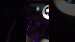 2024 Genesis GV60 Interior Ambient Lighting colors shorts genesis [upl. by Ylla]