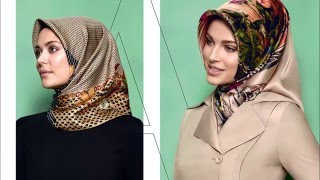 Armine Yeni Sezon Eşarp Bağlama Stilleri Muslima Scarf Style [upl. by Anelagna643]