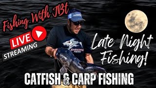 🔴Live Catfish n Carp Fishing 🎣 [upl. by Attiuqal]