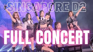 TWICE in Singapore Day 2 FULL CONCERT 4K Fan Cam  Ready to Be World Tour 090323 [upl. by Omixam]