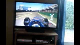 réglage volant TRUSTMASTERS F1 2012mp4  setup steering wheel THRUSTMASTERS F1 2012 [upl. by Iohk]