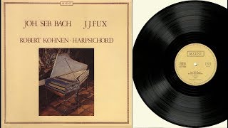 Robert Kohnen harpsichord J S Bach BWV 964 amp JJ Fux [upl. by Glennon177]