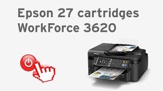 Epson 27 inkjet cartridges  Initialisation Epson WorkForce 3620 [upl. by Esertak]