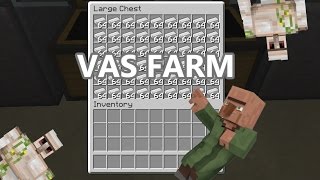 VÉGTELEN VAS  Minecraft  Egyszerű vasfarm készítése [upl. by Nosreg]