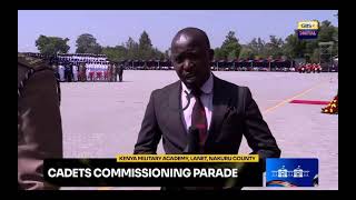 Cadets Commissioning Parade Kenya Military Academy Lanet Nakuru County [upl. by Bernadine]