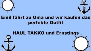 Fashion HAUL Emil fährt zu Oma [upl. by Leinahtan]