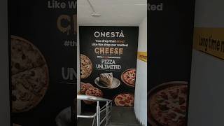 All Menu items Unlimited  Unlimited Pizzas  Rs 799  Onesta Bangalore [upl. by Eninnaej]